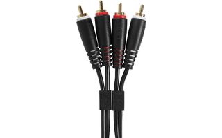 UDG Ultimate Audio Cable Set RCA - RCA Black Straight