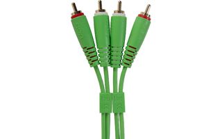 UDG Ultimate Audio Cable Set RCA - RCA Green Straight