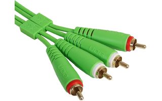 UDG Ultimate Audio Cable Set RCA - RCA Green Straight