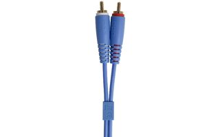 UDG Ultimate Audio Cable Set RCA Straight - RCA Angled Blue 3m