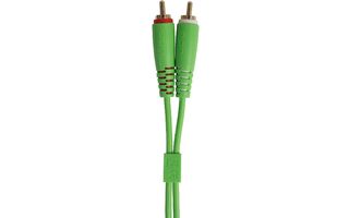 UDG Ultimate Audio Cable Set RCA Straight - RCA Angled Verde 3m