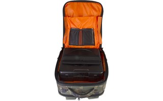 UDG Ultimate BackPack Slim Negro Camuflaje / Interior Naranja