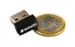 VerbaTim USB drive nano Store'n'stay de 16 GB