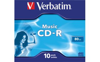 CD-R para música 80 min. 