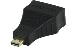 Aadaptador HDMI a hembra - micro HDMI D