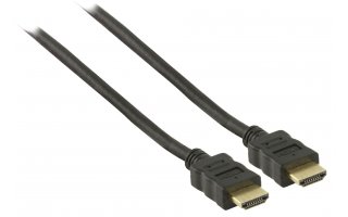 Cable HDMI de alta velocidad con conector HDMI Ethernet ? conector HDMI de 7.50 m en color negro