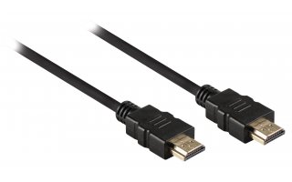 Cable HDMI de alta velocidad con conector HDMI Ethernet ? conector HDMI de 10,0 m en color negro