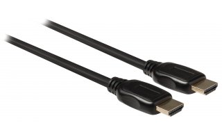 Cable HDMI de alta velocidad con conector HDMI Ethernet ? conector HDMI de 1.00 m en color negro