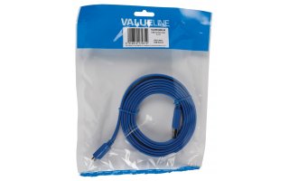 Imagenes de Cable plano USB 3.0 USB A Macho - Micro USB B Macho de 2.00 m
