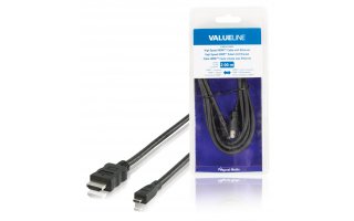 Cable adaptador mini DisplayPort, mini DisplayPort macho - entrada HDMI, blanco 0,20 m