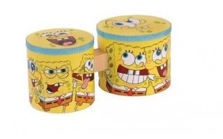 BONGOS MINI MADERA 11"-13" BOB ESPONJA