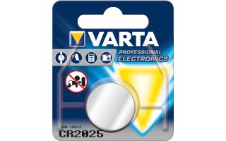 VARTA 2025 - Batería 3 V tipo CR 2025