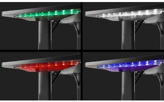 Vonyx DB20 Studio & Gaming Table with RGB Lighting