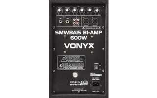 Vonyx SMWBA15 Subwoofer Bi-Amplificado 15
