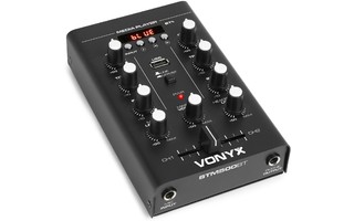Vonyx STM500BT Mezclador 2 canales, BT, MP3, Display