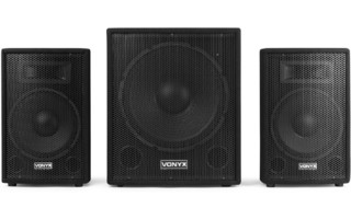 Vonyx VX1015BT 2.1 Active Speaker Set 15”