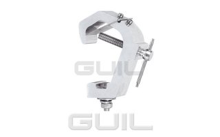 Guil ABZ-14 Gancho de aluminio con plancha protectora. Para tubo de ø 30-50 mm