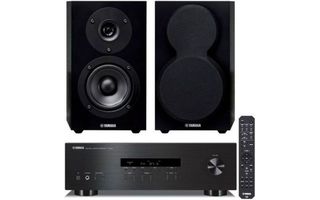 Par De Altavoces Yamaha Monitores Ns-bp150b Color Negro