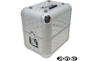 Zomo MP-80 UK LP-Case – Für Ca. 80 Schallplatten, 50/50-Teilung, Abschließbar, Maße 36x26,5x37 Cm