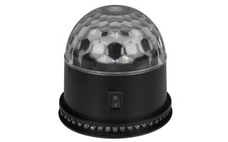 Iluminación bola disco con 48 LEDs 5mm