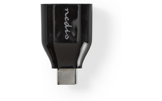 Adaptador USB-C™ 3.0 - Tipo C Macho - A Hembra - Negro - Nedis CCGP60915BK