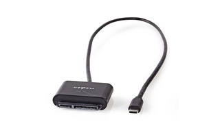 Adaptador USB de Disco Duro - USB-C - SATA - Universal - con Fuente de Alimentación - Nedis USAR