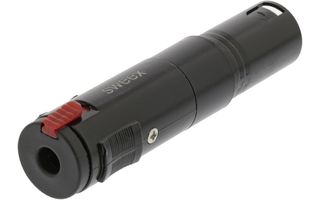 Adaptador XLR XLR 3-pin Macho - 6.3 mm Hembra Negro - Sweex SWOP15945B