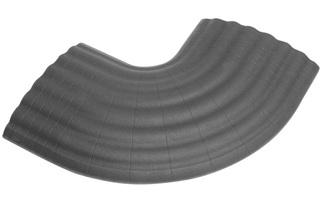  Defender Office - 90° Curve grey for 85160 Cable Crossover 4-ch