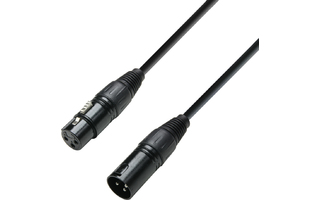 Adam Hall K3DMF0050 - DMX Cable XLR macho to XLR hembra 0.5 m