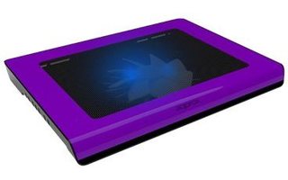 aqprox appNBC06P - Ventilador para ordenador portátil 15.6" 140 mm , púrpura