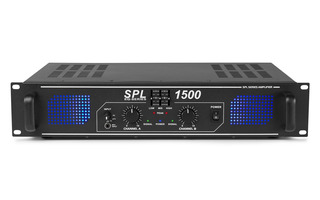 Audizio SPL 1500 Amplifier 2x 750W EQ