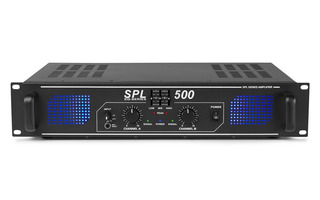 Audizio SPL 500 Amplifier 2x 250W EQ