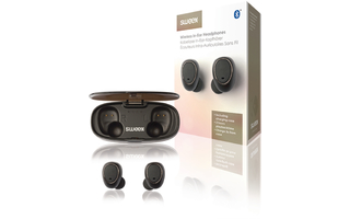 Auriculares Inalámbricos Bluetooth® con Micrófono Incorporado en Negro o Plateado - Sweex SWTWS0
