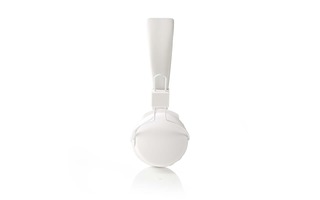 Auriculares Inalámbricos - Bluetooth® - De diadema - Plegable - Blanco - Nedis HPBT1100WT