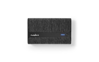 Batería Portátil de Tela - 15 000 mAh - 2x USB-A de 2 A (máx.) - Negro - Nedis FSPB15100BK