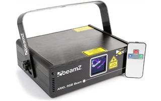 BeamZ Ariel Laser 350mW rayos RGB DMX IRC