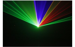 BeamZ Ariel Laser 350mW rayos RGB DMX IRC