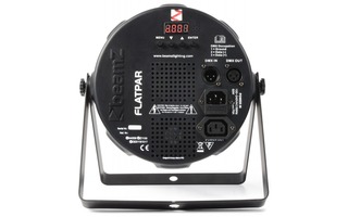 BeamZ Foco FlatPAR 18x 1W RGB DMX IR mando a distancia
