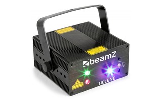 BeamZ Helene Doble laser RG Multi point IRC Led 3W Azul