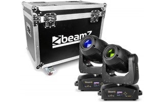 BeamZ Ignite 180 Cabeza Movil Spot LED 2pcs en Flightcase