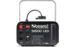 BeamZ S1500LED Máquina de Humo con Leds 9x 3W RGB DMX