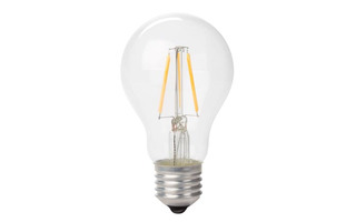 Bombilla LED con filamentos LED - 2 W - E27 - Color blanco cálido