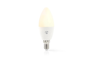 Bombilla LED Inteligente con Wi-Fi - A Todo Color y Blanco Cálido - E14 - Nedis WIFILC10WTE14