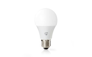 Bombilla LED Inteligente con Wi-Fi - A Todo Color y Blanco Cálido - E27 - Nedis WIFILC11WTE27