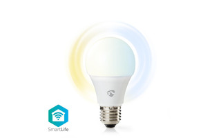 Bombilla LED Inteligente con Wi-Fi - Blanco Cálido a Frío - E27 - Nedis WIFILW10WTE27