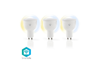 Bombillas LED Inteligentes con Wi-Fi - Blanco Cálido a Frío - GU10 - Paquete de 3 unidades - Ned