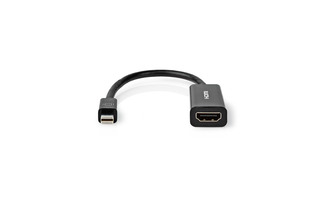 Cable Adaptador Mini DisplayPort - HDMI™ - Mini DisplayPort Macho - Salida HDMI™ - 0,2 m - Negro