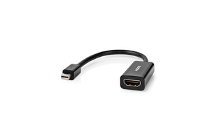 Cable Adaptador Mini DisplayPort - HDMI™ - Mini DisplayPort Macho - Salida HDMI™ - 0,2 m - Negro