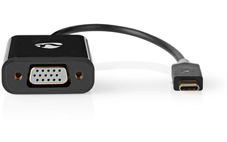 Cable Adaptador USB-C™ - USB-C™ Macho - VGA Hembra - 0,2 m - Antracita