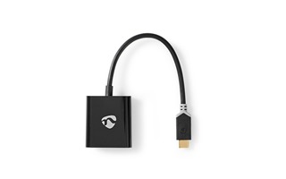 Cable Adaptador USB-C™ - USB-C™ Macho - VGA Hembra - 0,2 m - Antracita - Nedis CCBW64851AT02